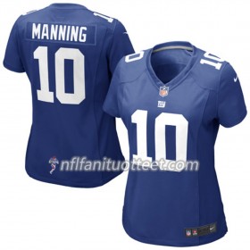 Nainen New York Giants NFL Pelipaita Eli Manning 10 Nike Sininen 